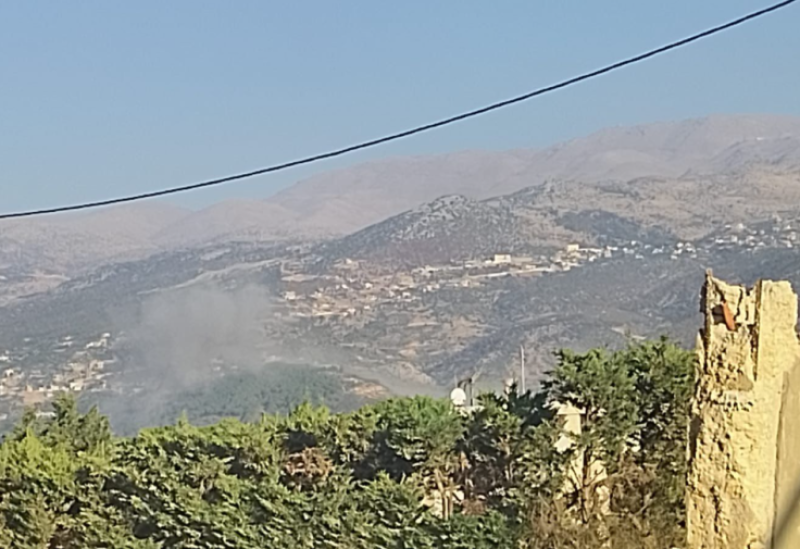 غارتان إسرائيليتان على محيط بلدة كفرحمام جنوبي لبنان