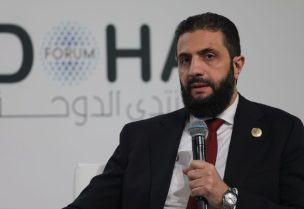 الرئيس السوري أحمد الشرع