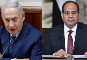 السيسي وبنيامين نتنياهو