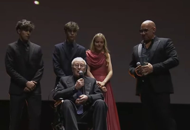 تكريم مايكل كين في افتتاح مهرجان البحر الأحمر السينمائي بالسعودية