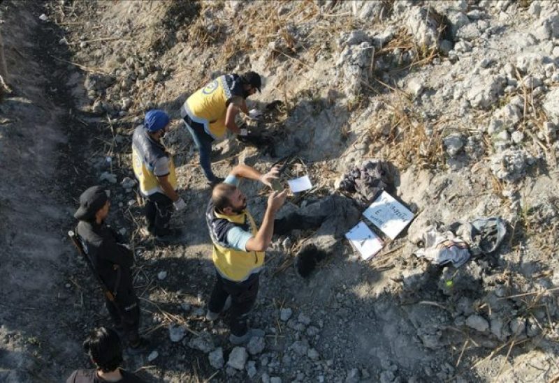 العثور على مقبرة جماعية بريف حلب