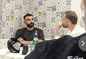 من اللقاء الذي جمع صلاح وهندرسون في لندن