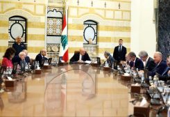 جلسة لمجلس الوزراء في قصر بعبدا