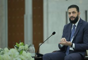 الرئيس السوري أحمد الشرع