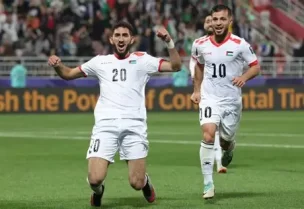 هدف عكسي يمنح فلسطين فوزها التاريخي على قطر في كأس العرب