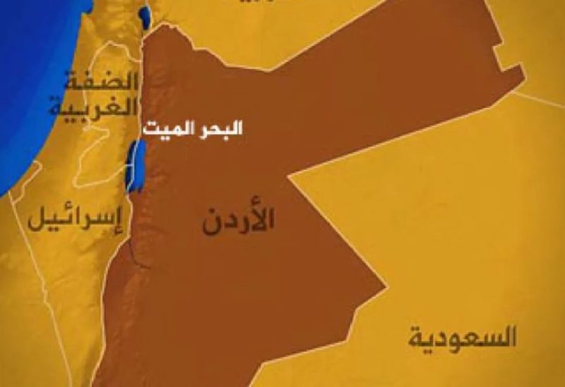 خريطة البحر الميت