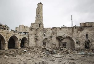 المسجد العمري الكبير في مدينة غزة القديمة