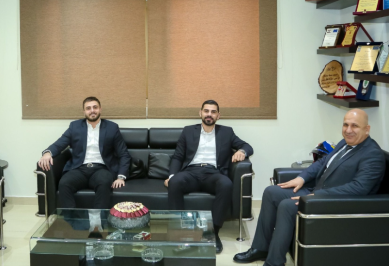 المدير العام للدفاع المدني يستقبل المحامي أنطوني نجاريان و السيد جوي صاروفيم