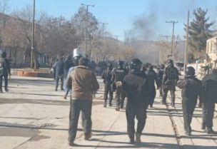 احتجاجات في لردغان بمحافظة جهار محال وبختياري غرب ايران