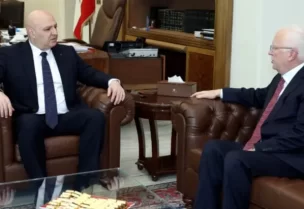 رئيس الجمهورية جوزاف عون مع النائب ميشال ضاهر
