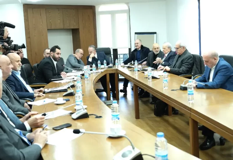 لجنة الإدارة والعدل جلسة برئاسة النائب جورج عدوان وحضور الأعضاء