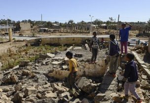 دمار في تيغراي (صورة أرشيفية)