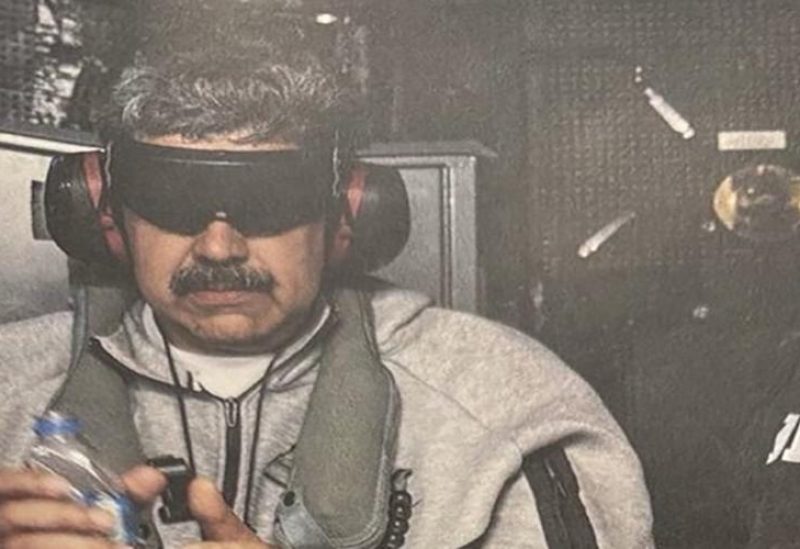 صورة نشرها ترامب لمادورو خلال اعتقاله من قبل القوات الأمريكية