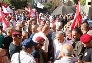 اعتصام للعسكريين المتقاعدين
