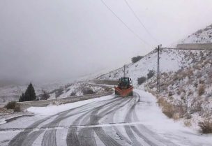 تساقط الثلوج في لبنان