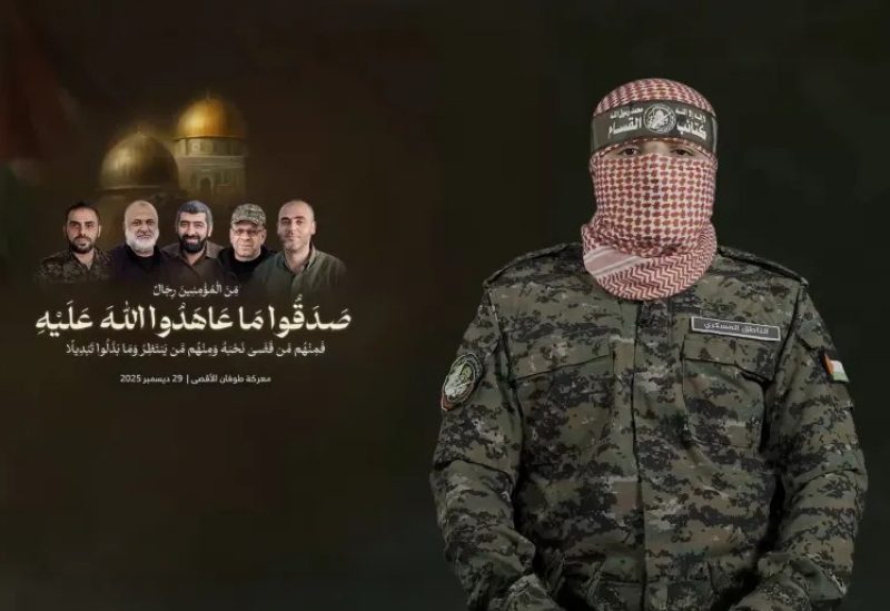 أبو عبيدة الناطق العسكري الجديد باسم كتائب القسام (الجزيرة)