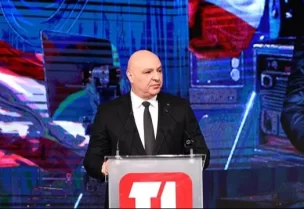 رئيس الجمهورية العماد جوزاف عون في حفل إطلاق ترشيح أرشيف "تلفزيون لبنان" إلى سجل "ذاكرة العالم" التابع لمنظمة اليونسكو، والذي أقيم قبل ظهر اليوم في مبنى التلفزيون في الحازمية.
