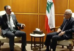 وزير الصناعة الأردني يصل بيروت للمشاركة في اللجنة العليا اللبنانية–الأردنية