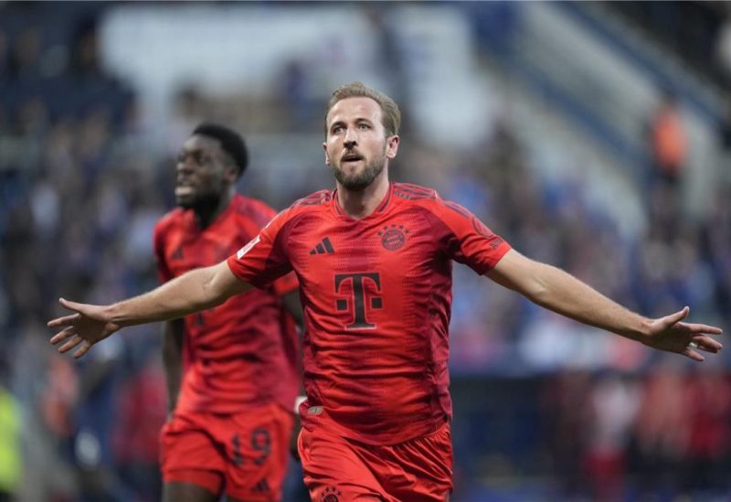 بايرن ميونيخ يتعادل 2-2 مع هامبورج رغم هدف هاري كين الـ36