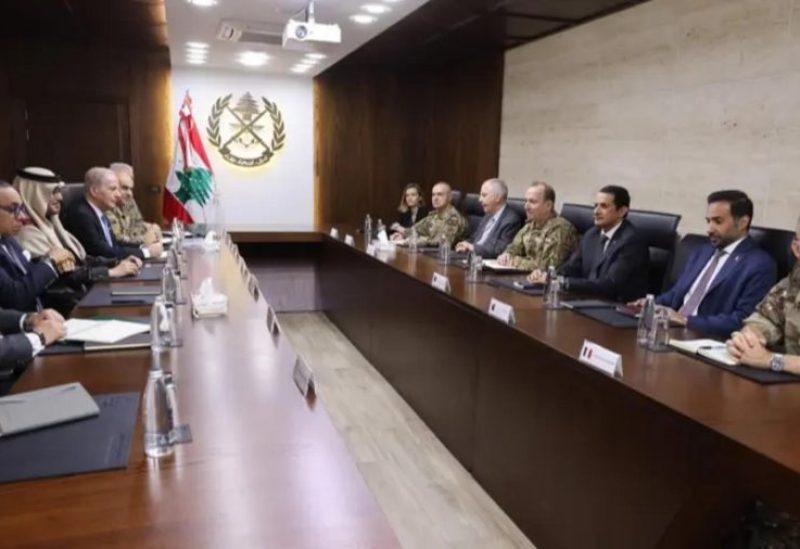 لبنان – قائد الجيش يستقبل عدداً من السفراء