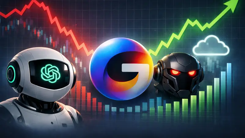 تفوق شات جي بي تي يتراجع مع صعود المنافسين جيميني وغروك