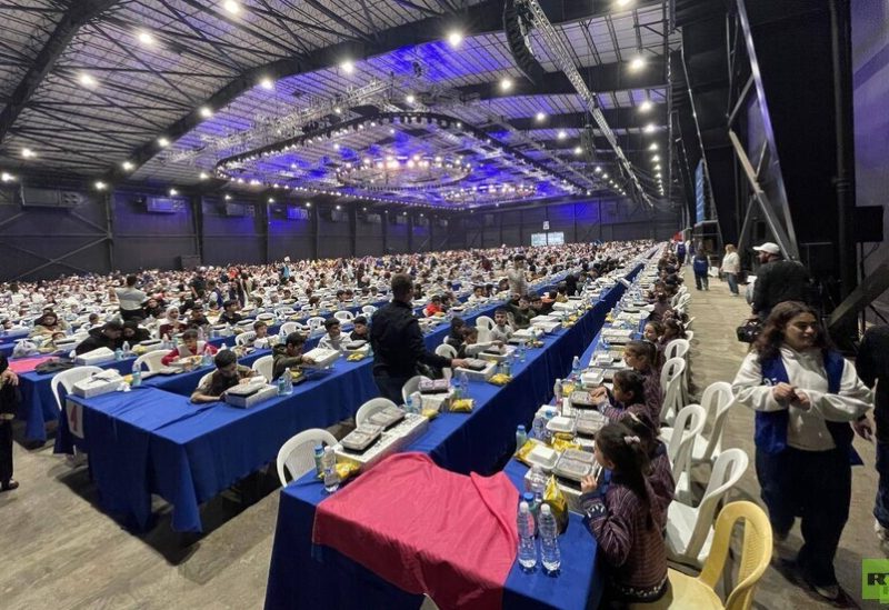 لبنان – بالفيديو: لبنان ينظم “أكبر مائدة إفطار في العالم” لدخول موسوعة غينيس للأرقام القياسية