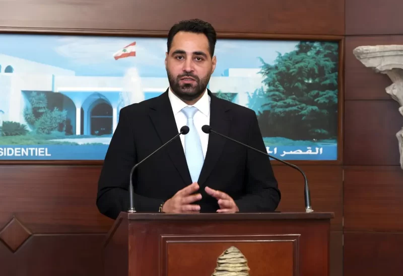 النائب فراس حمدان في قصر بعبدا