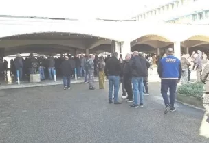 اعتصام لموظفي أوجيرو في يوم الغضب رفضاً للمادة 49 والمطالبة بضمان الحقوق