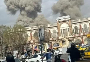 صورة من الاستهدافات الإسرائيلية الأخيرة على إيران