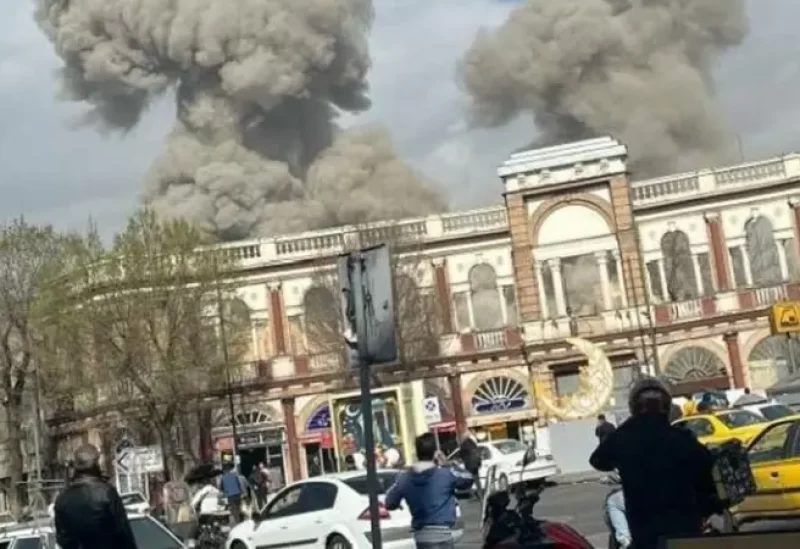 صورة من الاستهدافات الإسرائيلية الأخيرة على إيران
