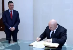 توّج رئيس الجمهورية العماد جوزاف عون زيارته إلى إسبانيا بلقائه العاهل الإسباني الملك فيليبي السادس في قصر ثارثويلا