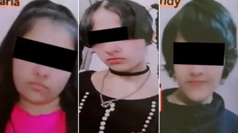 تجمعت الشقيقات باخي 12 عامًا وبراشي 14 عامًا وفيشيكا 16 عامًا