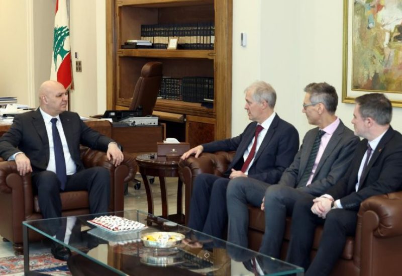 لبنان – سفراء بلجيكا وهولندا وكندا يؤكدون دعمهم لمبادرة الرئيس عون