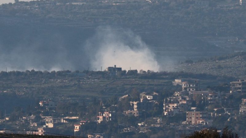 قصف إسرائيلي على جنوب لبنان. رويترز