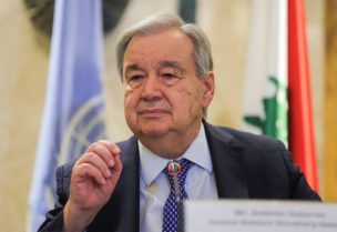 الأمين العام للأمم المتحدة أنطونيو غوتيريش