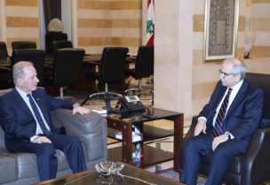 رئيس مجلس الوزراء الدكتور نواف سلام يستقبل السفير الأميركي في بيروت ميشال عيسى