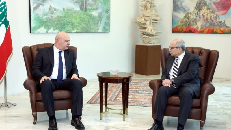 رئيس الجمهورية العماد جوزاف عون ورئيس مجلس الوزراء نواف سلام
