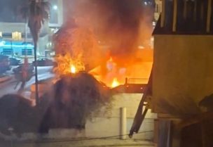 إسرائيل تستهدف سيارة في منطقة الجناح