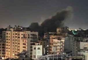 غارة تستهدف حارة حريك في الضاحية الجنوبية لبيروت