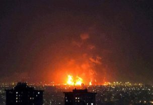 هجمات استهدفت بنيتين تحتيتين للطاقة في أصفهان. صورة متداولة