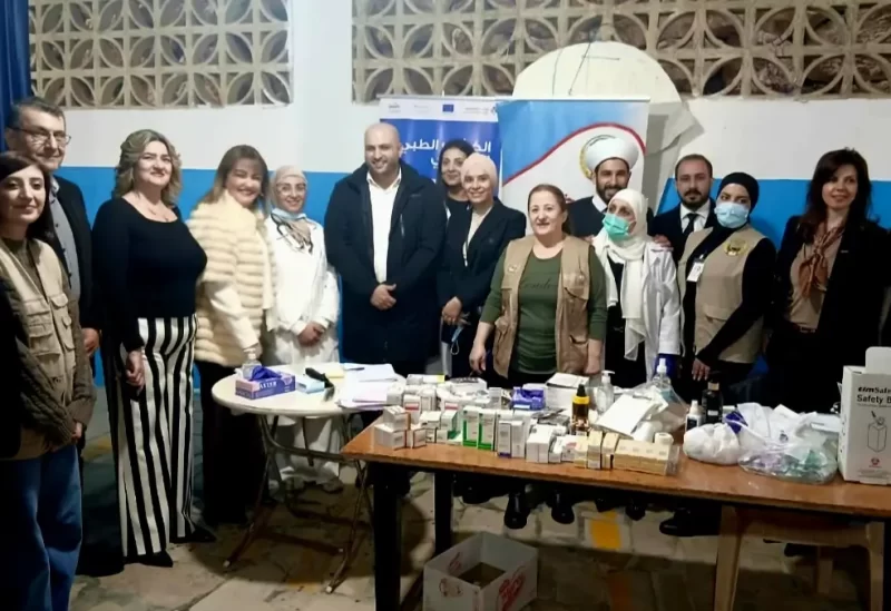 وزير الصحة العامة الدكتور راكان ناصر الدين على عدد من مراكز الاستضافة في قضاء جبيل