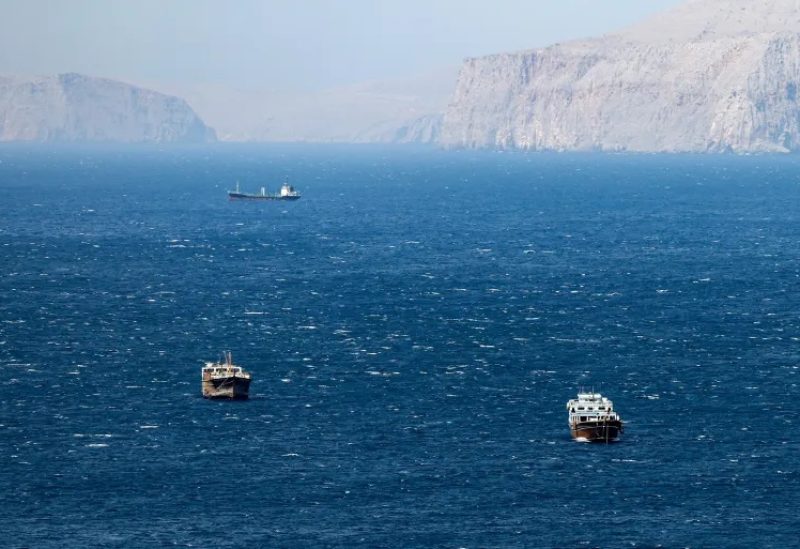 ناقلات وسفن في مضيق هرمز