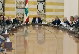 مجلس الوزراء جلسته في قصر بعبدا برئاسة رئيس الجمهورية جوزاف عون، وبحضور رئيس الحكومة نواف سلام والوزراء،