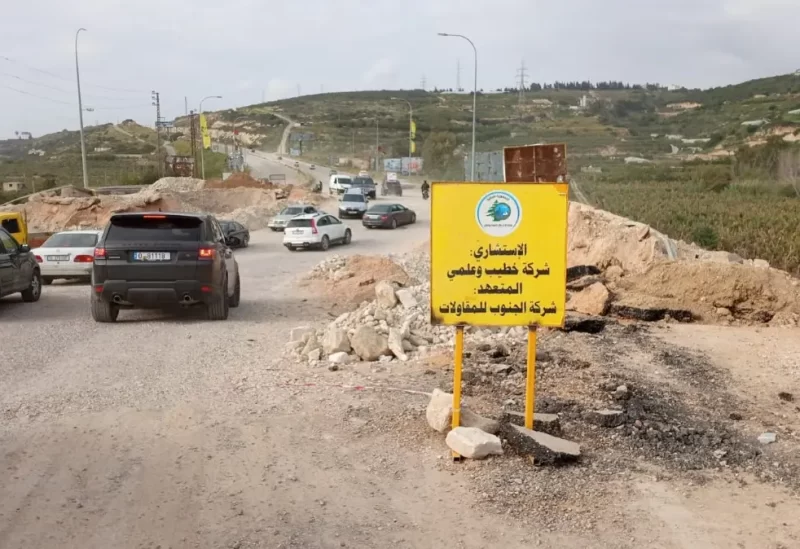وزارة الأشغال تسرّع إعادة تأهيل طرق الجنوب ضمن خطة “إعادة وصل لبنان”