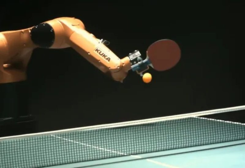 اخبار الرياضة – روبوت تنس الطاولة يصنع التاريخ بفوزه على اللاعبين المحترفين