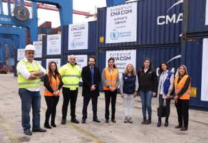 شحنة مساعدات إنسانية جديدة من مؤسسة CMA CGM تصل مرفأ بيروت