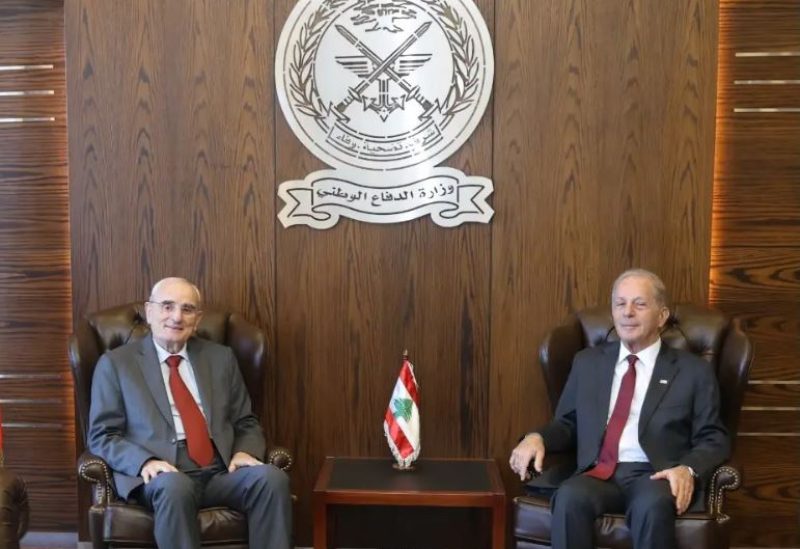 لبنان – منسي يبحث مع السفير الأميركي دعم الجيش اللبناني وسبل وقف الاعتداءات الإسرائيلية