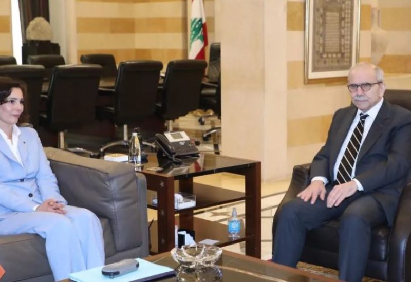 رئيس الحكومة نواف سلام يلتقي المفوضة الأوروبية لحبيب