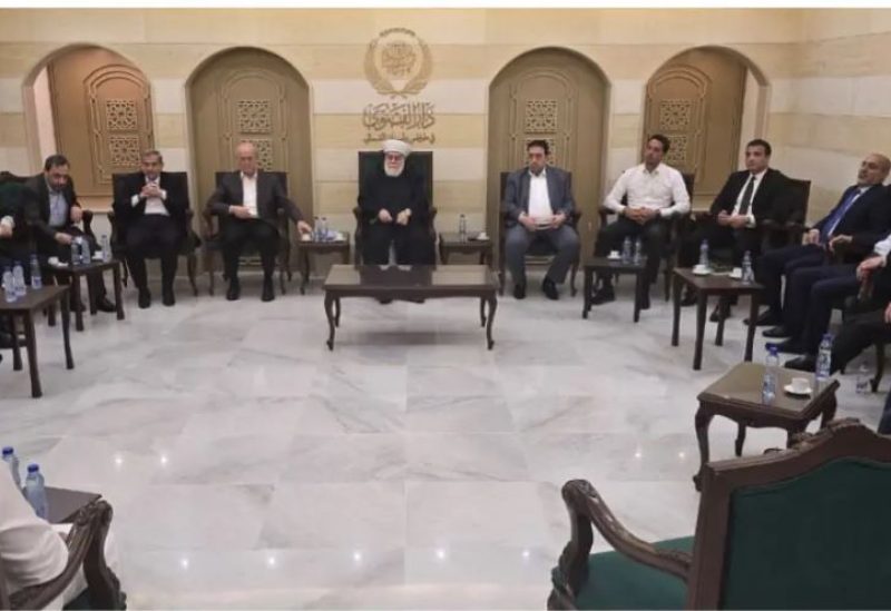 اجتماع نيابي وديني في دار الفتوى بطرابلس لبحث ملف الموقوفين وقانون العفو العام