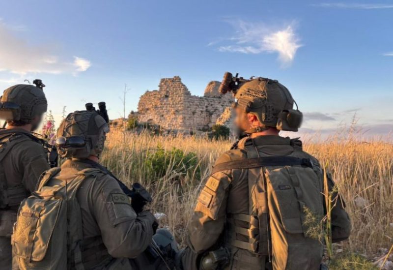 الجيش الإسرائيلي خلال عملياته العسكرية في منطقة الشقيف جنوب لبنان